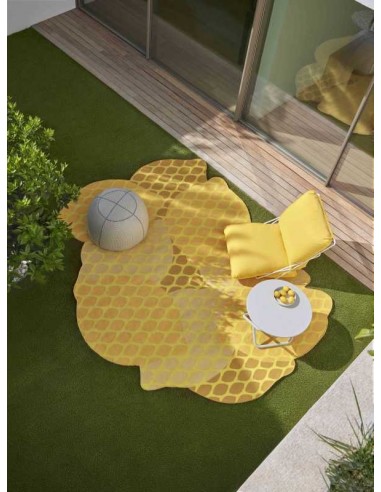 tappeto moderno GAN Citrus Interni/Esterni Lemon
