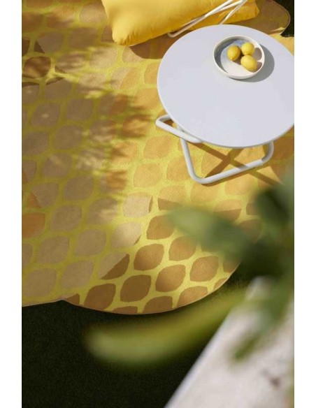 tappeto moderno GAN Citrus Interni/Esterni Lemon