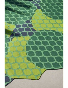 tappeto moderno GAN Citrus Interni/Esterni Lime 2