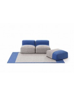 tappeto moderno GAN Mangas Interni/Esterni Blue 2