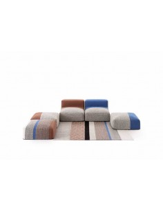 tappeto moderno GAN Mangas Interni/Esterni Multicolour 2