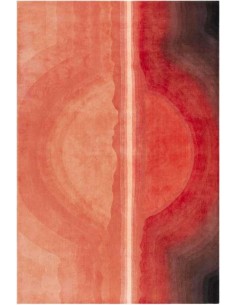 tappeto moderno GAN Sunset Red
