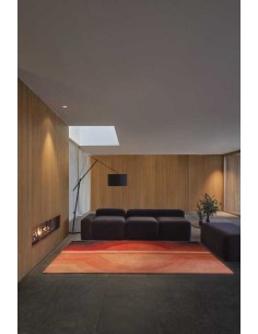 tappeto moderno GAN Sunset Red 2