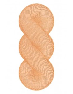 tappeto moderno GAN Giro Peach