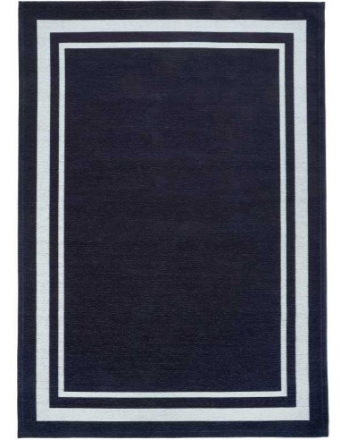 Tappeto moderno lavabile in lavatrice Alto Blue della collezione Art Deco, brand Carpet Decor, provenienza Turchia. Geometrie el