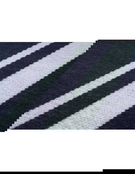 Tappeto moderno lavabile in lavatrice Alto Blue della collezione Art Deco, brand Carpet Decor, provenienza Turchia. Geometrie el