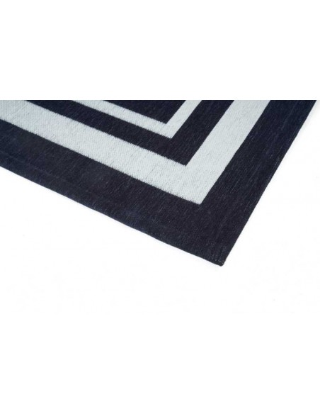 Tappeto moderno lavabile in lavatrice Alto Blue della collezione Art Deco, brand Carpet Decor, provenienza Turchia. Geometrie el