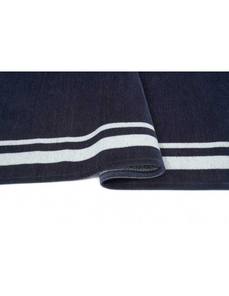 Tappeto moderno lavabile in lavatrice Alto Blue della collezione Art Deco, brand Carpet Decor, provenienza Turchia. Geometrie el