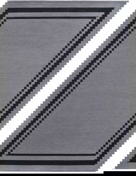 Tappeto moderno lavabile in lavatrice Alto Grey della collezione Art Deco - Carpet Decor