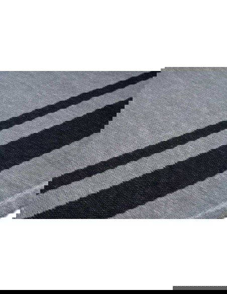 Tappeto moderno lavabile in lavatrice Alto Grey della collezione Art Deco - Carpet Decor