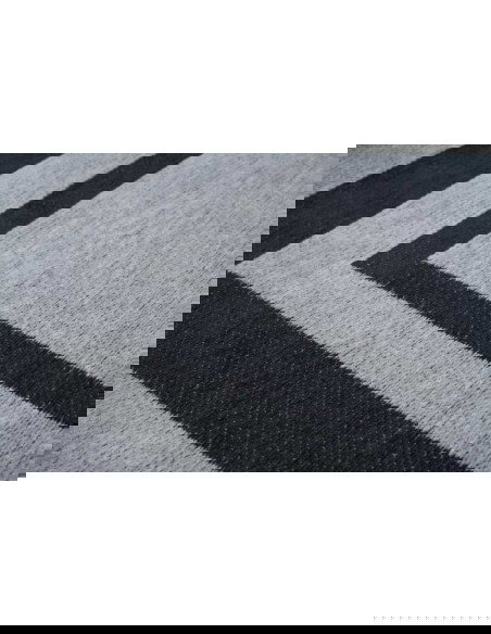 Tappeto moderno lavabile in lavatrice Alto Grey della collezione Art Deco - Carpet Decor
