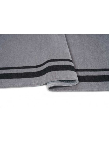 Tappeto moderno lavabile in lavatrice Alto Grey della collezione Art Deco - Carpet Decor