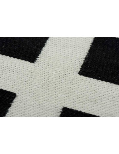 Tappeto moderno lavabile in lavatrice Hampton Black - Collezione Art Deco - Carpet Decor - 160x230 cm - 200x300 cm - 23% cotone 