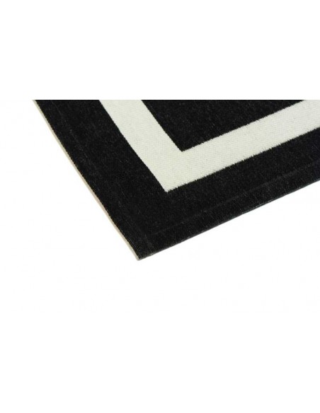 Tappeto moderno lavabile in lavatrice Hampton Black - Collezione Art Deco - Carpet Decor - 160x230 cm - 200x300 cm - 23% cotone 