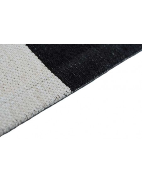 Tappeto moderno lavabile in lavatrice Mono White della collezione Art Deco - Carpet Decor