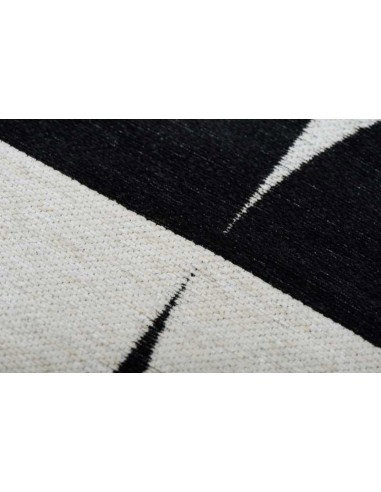 Tappeto moderno lavabile in lavatrice Mono White della collezione Art Deco - Carpet Decor