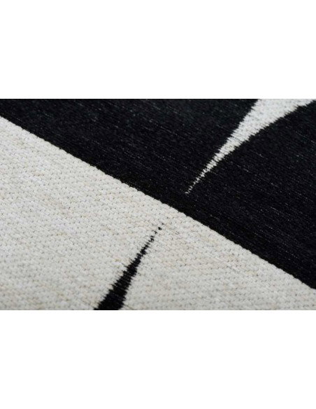 Tappeto moderno lavabile in lavatrice Mono White della collezione Art Deco - Carpet Decor