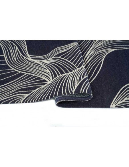 Tappeto moderno lavabile in lavatrice Neptun Blue della collezione Art Deco - Carpet Decor