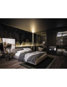 Tappeto moderno lavabile in lavatrice Royal Black della collezione Art Deco - Carpet Decor 2