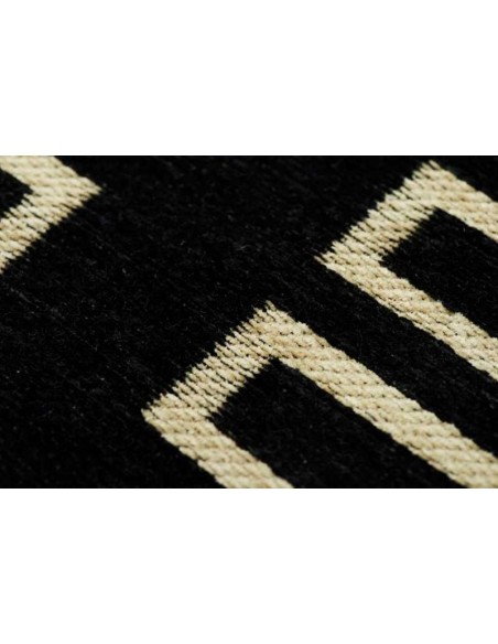 Tappeto moderno lavabile in lavatrice Royal Black della collezione Art Deco - Carpet Decor