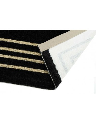Tappeto moderno lavabile in lavatrice Royal Black della collezione Art Deco - Carpet Decor