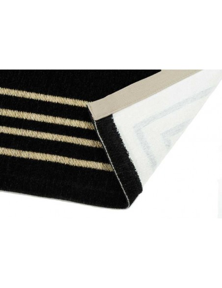 Tappeto moderno lavabile in lavatrice Royal Black della collezione Art Deco - Carpet Decor