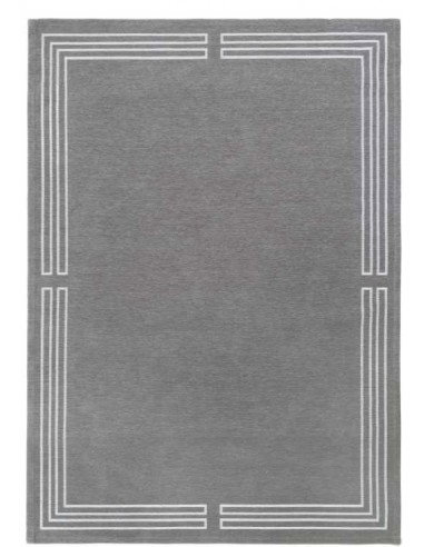 Tappeto moderno lavabile in lavatrice Royal Grey della collezione Art Deco - Carpet Decor