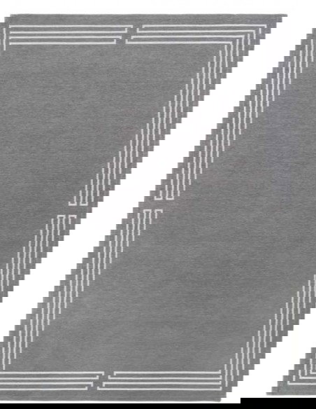 Tappeto moderno lavabile in lavatrice Royal Grey della collezione Art Deco - Carpet Decor