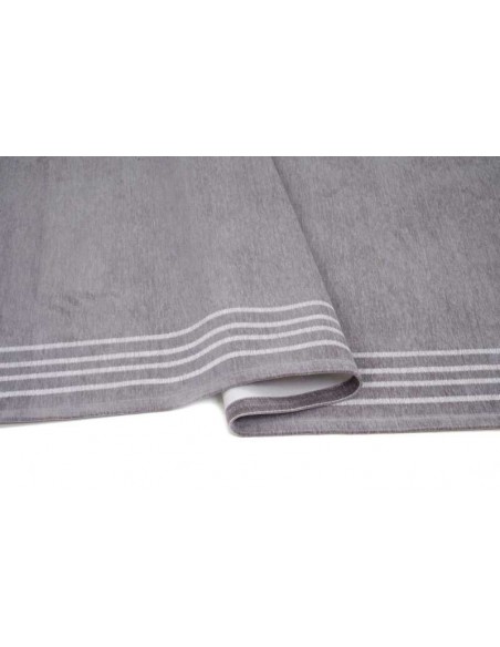 Tappeto moderno lavabile in lavatrice Royal Grey della collezione Art Deco - Carpet Decor