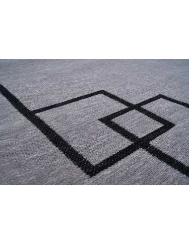 Tappeto moderno lavabile in lavatrice Soho Grey della collezione Art Deco - Carpet Decor, dimensioni disponibili 160x230, 200x30