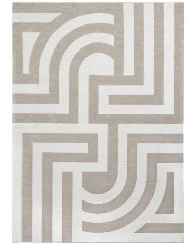 Tappeto moderno lavabile in lavatrice Tiffany Beige - Collezione Art Deco - Carpet Decor - Turchia