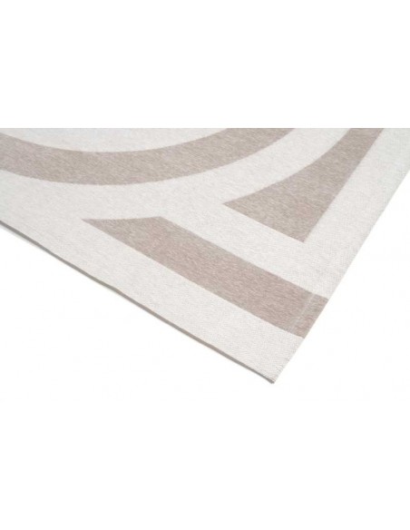 Tappeto moderno lavabile in lavatrice Tiffany Beige - Collezione Art Deco - Carpet Decor - Turchia