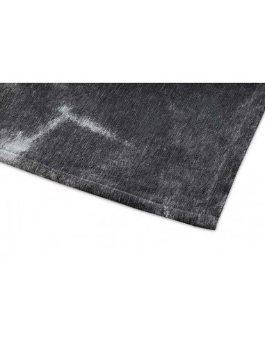 Tappeto moderno lavabile in lavatrice Carrara Grey della collezione Stone di Carpet Decor - 160x230 cm - 72% poliestere 28% coto