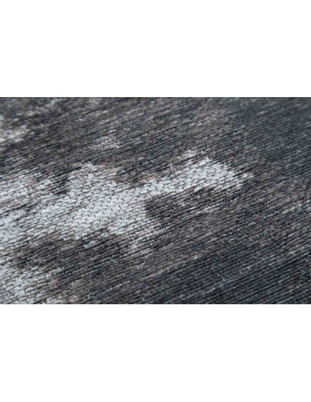 Tappeto moderno lavabile in lavatrice Carrara Grey della collezione Stone di Carpet Decor - 160x230 cm - 72% poliestere 28% coto