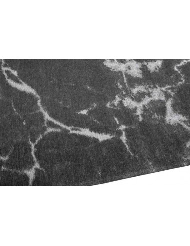 Tappeto moderno lavabile in lavatrice Carrara Grey della collezione Stone di Carpet Decor - 160x230 cm - 72% poliestere 28% coto