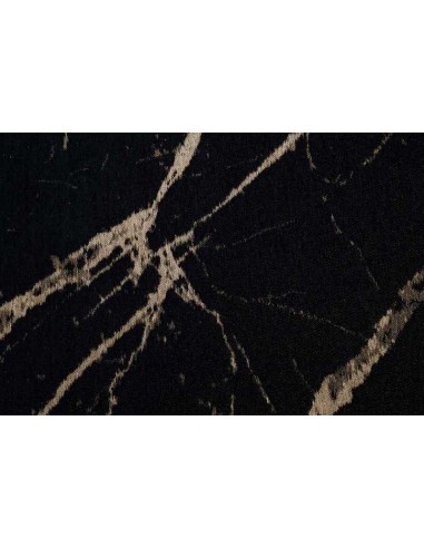 Tappeto moderno lavabile in lavatrice Pietra Black Honey collezione Stone Carpet Decor 160x230 200x300 72% poliestere 28% cotone