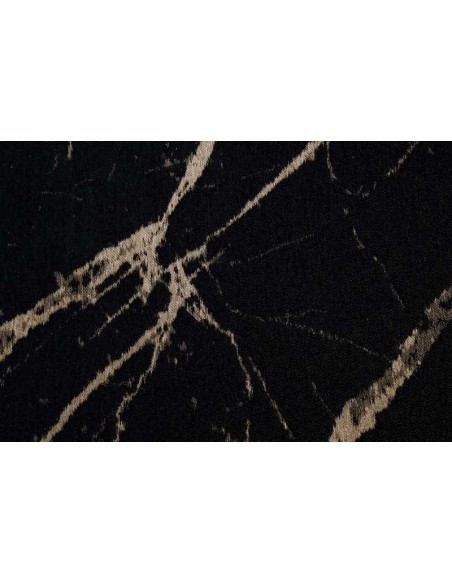 Tappeto moderno lavabile in lavatrice Pietra Black Honey collezione Stone Carpet Decor 160x230 200x300 72% poliestere 28% cotone