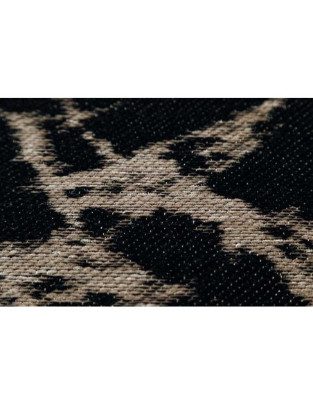 Tappeto moderno lavabile in lavatrice Pietra Black Honey collezione Stone Carpet Decor 160x230 200x300 72% poliestere 28% cotone