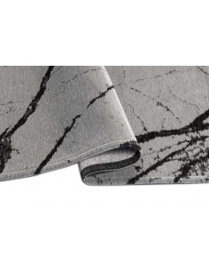 Tappeto moderno lavabile in lavatrice Pietra Warm Grey, collezione Stone, Carpet Decor, Turchia. 2