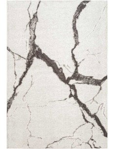 Tappeto moderno lavabile in lavatrice Statuario Ivory della collezione Stone by Carpet Decor - Maciej Zień, provenienza Turchia,