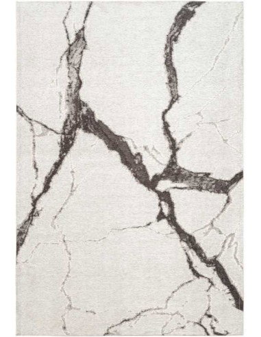 Tappeto moderno lavabile in lavatrice Statuario Ivory della collezione Stone by Carpet Decor - Maciej Zień, provenienza Turchia,