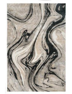 Tappeto moderno Blur Black, collezione Hand Made, Carpet Decor - vendita online su Sellify.