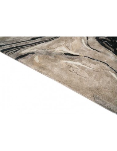 Tappeto moderno Blur Black, collezione Hand Made, Carpet Decor - vendita online su Sellify.
