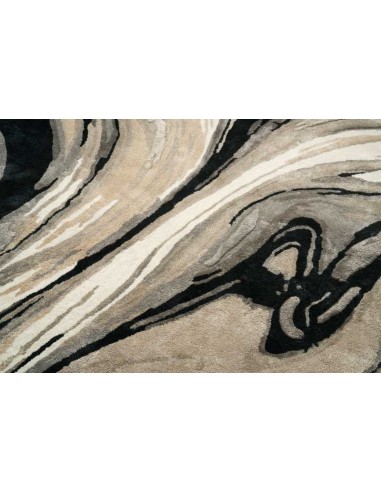 Tappeto moderno Blur Black, collezione Hand Made, Carpet Decor - vendita online su Sellify.