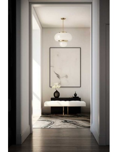 Tappeto moderno Blur Black, collezione Hand Made, Carpet Decor - vendita online su Sellify.