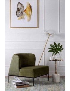 Tappeto moderno Blush Elmwood, collezione Hand Made, 100% viscosa, fatto a mano, India. 2