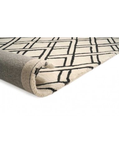 Tappeto moderno Brooklyn Black - Collezione Hand Made - Carpet Decor - 100% lana - Fatto a mano - India - 160x230, 200x300 cm