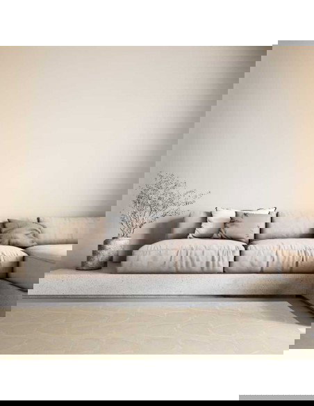 Tappeto moderno Desert Sand - Collezione Hand Made - Carpet Decor - India - 160x230 cm - 200x300 cm - 15% viscosa 85% lana - Spe