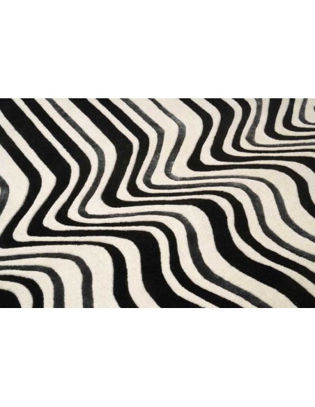 Tappeto moderno Draft Black, collezione Hand Made, 75% lana 15% viscosa 10% cotone, fatto a mano, India.