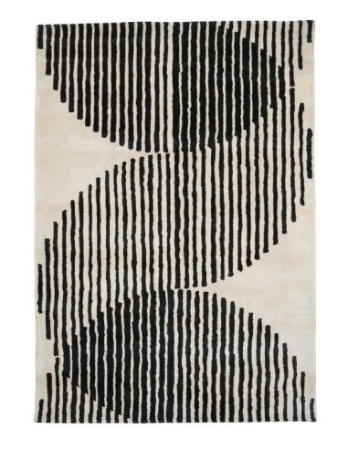 Tappeto moderno Eclipse Ivory - Collezione Hand Made - Carpet Decor - 100% viscosa - Fatto a mano - India - 160x230, 200x300 cm